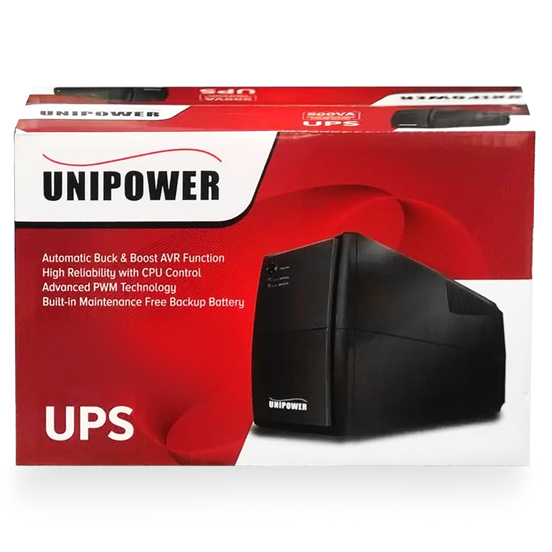 Protector de Voltaje UniPower UPS 500VA - 240W