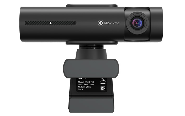 Cámara Web y Conferencia KlipXtreme Spiegel KWC-950 Ultra HD 4K con IA, Auto-Tracking y Control por Gestos