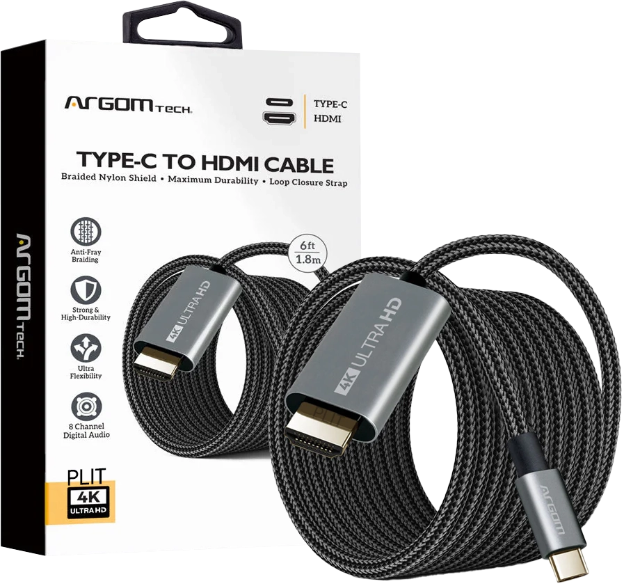 Cable USB-C a HDMI de 6 Pies Argon ARG-CB-0091