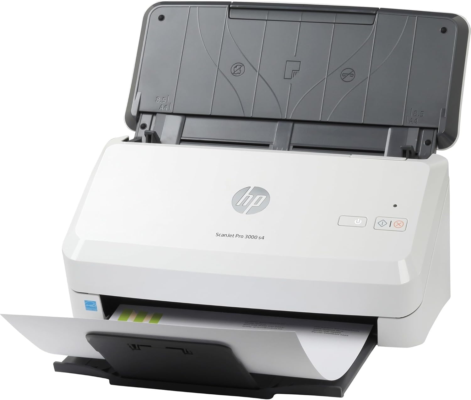 Escáner HP ScanJet Pro 3000 s4 Escáner Rápido de 2 Caras con Alimentador Automático