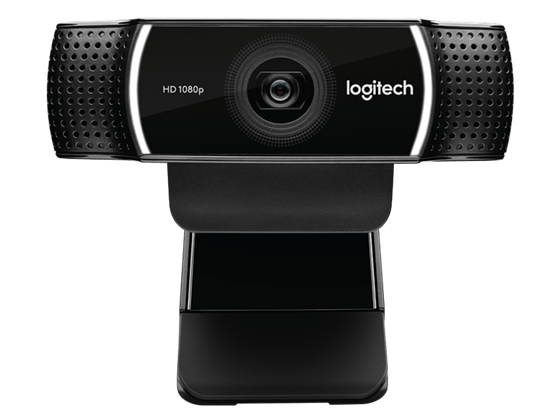 Camara Web Logitech C922 Pro Stream Webcam 1080P para Streaming y Grabación en HD, Autoenfoque y Micrófonos