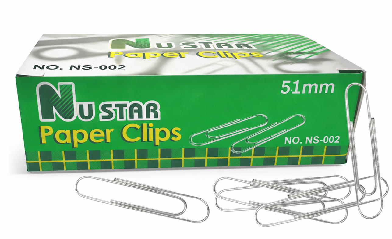 Clips #Jumbo 50 Mm Nustar 100 Pcs/1