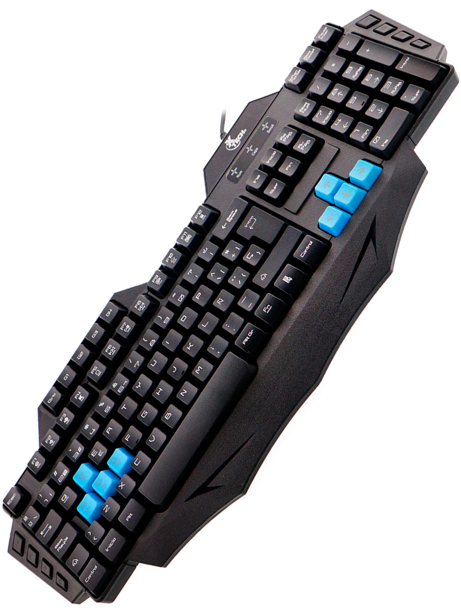 Teclado Gaming Multimedia USB - Xtech XTK-500S